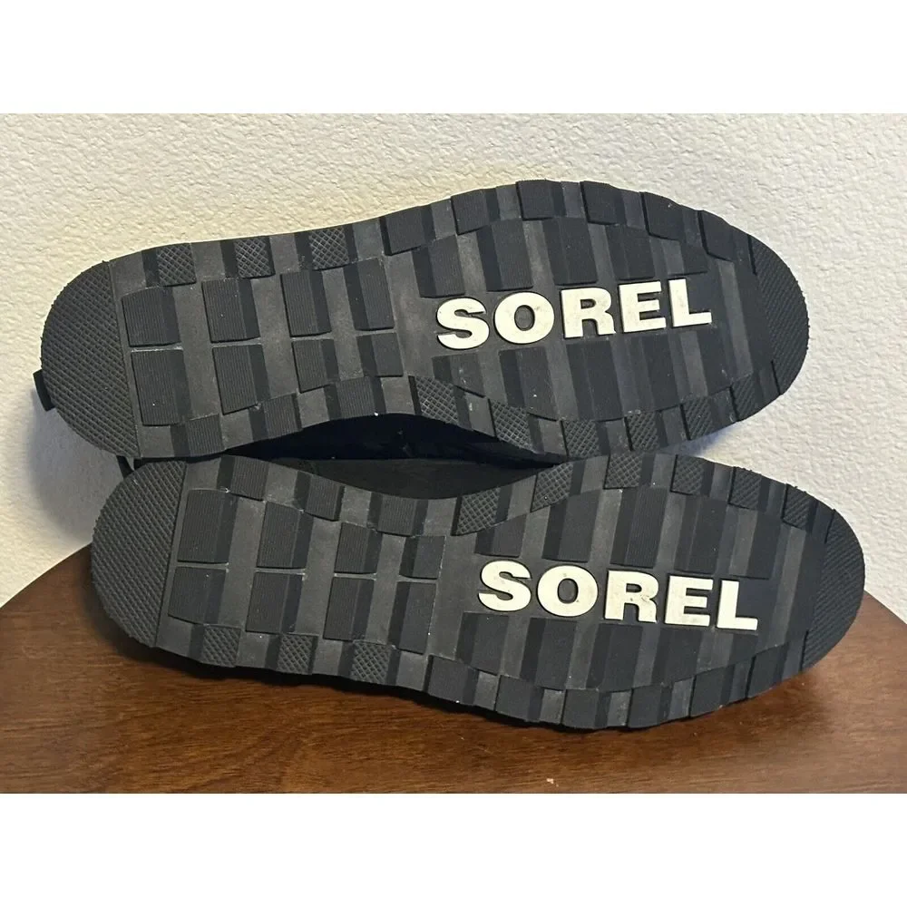 NEW Sorel Men's Madson II Field Waterproof Leather Chukka Boots Size 15 Black‎